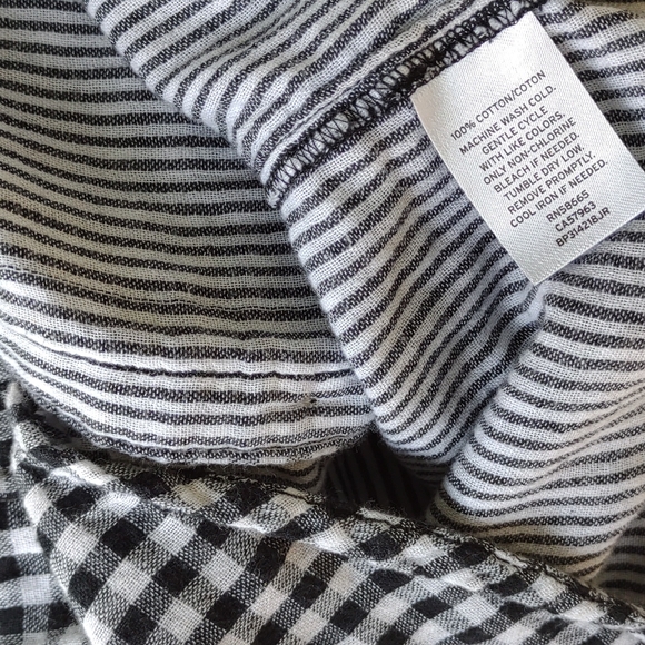 BP Button Down Gingham Shirt Cotton S - Picture 6 of 10